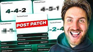 Top 5 Best Meta Post Patch Custom Tactics you NEED in FC 25!