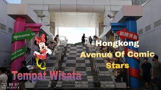 Tempat Wisata Di Hongkong //Hongkong Avenue Of Comic Stars@Thiyan Sofie