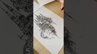 Dessin du jour !  #art #kaevane #dessin #inktober #vlogart #vlogtober #boutique