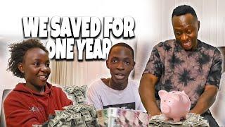 BREAKING THE PIGGY BANK: OUR - YEAR LONG SAVINGS –  The Obinnaz Family