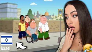 Arab Girl REACTS to Family Guy Roasting Different Countries