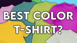 What Color T-Shirts Sell The Best?