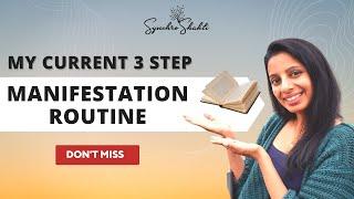 MY STEP BY STEP SCRIPTING ROUTINE | LAW OF ATTRACTION| Synchroshakti