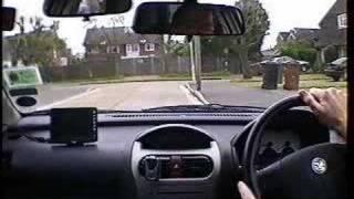 Video Driving Lesson 11 Reverse Round a Right Corner