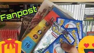 Fanpaket mit Videospielen, Filmen & Pokemonkarten  von PatricksZockerbude - Mystery Paket Unboxing