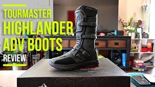 Tourmaster Highlander ADV Boots | Motorcycle Gear Review