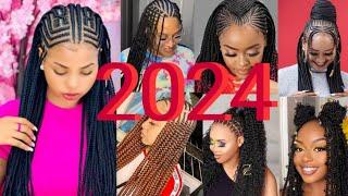 2024 Creative African Braiding Hair Hairstyles For Black Women 