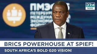 FULL SPEECH: SA Deputy President Speaks at  St. Petersburg Economic Forum 2025 | AQ1G