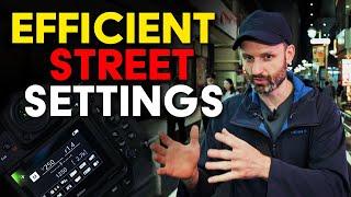 Most Efficient Street Settings