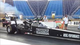 TJ Zizzo - Diesel Dragster Video Run #1