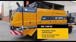 Putzmeister: Crawler Concrete Pump BSC 1409 D5