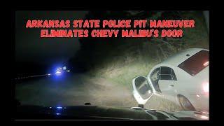 CLASSIC VIDEO WEDNESDAY! World Famous Arkansas State Police nightshift PIT fleeing suspect -ram door