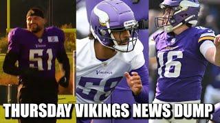 Minnesota Vikings News Dump (11.7.24) | Cashback, Gabriel Murphy Returns, Reichard Out Longer?