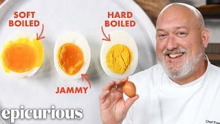 The Secret to Perfect Boiled Eggs (Soft, Jammy, Hard) | Epicurious 101