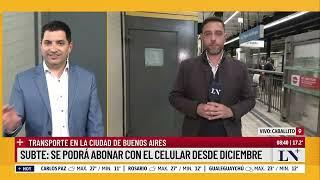 Subte: se podrá abonar con el celular desde diciembre