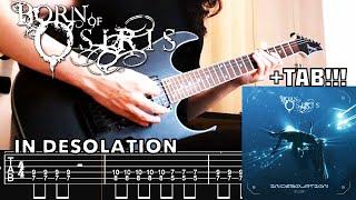 BORN OF OSIRIS - In Desolation (Guitar Cover + TAB) NEW SONG 2024!!!