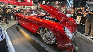 Dave Kindig Unveils Ridler Award Winning TwelveAir 1953 Chevy Corvette at SEMA 2024