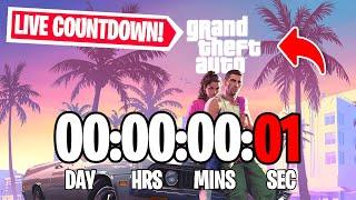 GTA 6 COUNTDOWN LIVE 24/7 & (GTA 6 Release Date) (GTA 6 Trailer!)