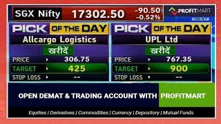 Analysis of UPL Share | Allcargo Logistics | ITC | Zomato | Godrej Properties | PSP Projects Share