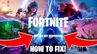 Why is Fortnite Servers Down? (How to Fix Fortnite Servers Not Responding)