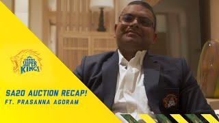 SA20 Auction Recap ft. Joburg Super Kings Analyst Prasanna Agoram