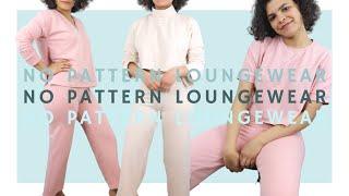 DIY Loungewear for Home 4 Easy Designs - NO PATTERN | Lydia Naomi