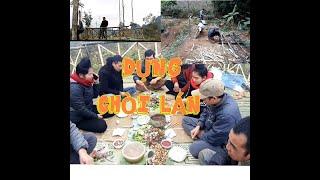 KHỞI CÔNG DỰNG CHÒI CỦA AE BẢO QUYNH TÂY BẮC