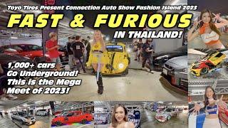 Fast & Furious Style in Thailand! 1,000+cars & hot girls at Bangkok’s Mega Underground Meet of 2023!