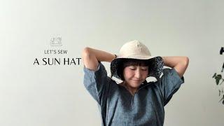 How to sew a reversible sun hat | Sewing School with Sara SJ Kim