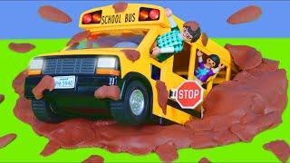 Playmobil City Life - City Action with the school bus - Film for kids