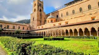 The Cathedral of Monreale, Sicily 4K | Amazing Mosaics, Marble Inlays, and Sculptures - The Best