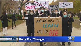 University of Chicago Students, Faculty Protest After Shooting That Killed Dennis Shaoxiong Zheng