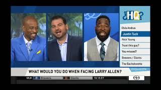 Larry Allen by Justin Tuck