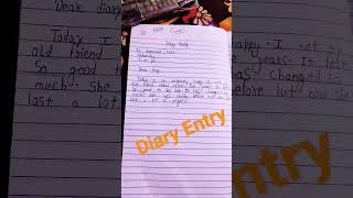 Diary Entry @#/shorts