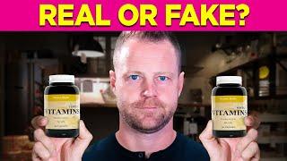 Beware of fake vitamins. Here’s how to tell…