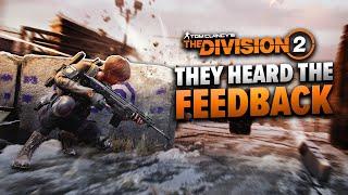 NERFS REDUCED: Division 2 Dev Notes & PTS Phase 2 News