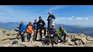 PICO DE PEÑALARA DESDE EL PUERTO DE COTOS   LAGUNA DE LOS PÁJAROS Y RISCO DE LOS CLAVELES   20   ABR