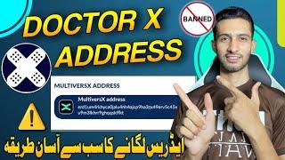 Bind Withdraw Address in Doctor X Mining App || Very Simple & Detail Video