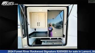 Eye-catching 2024 Forest River Rockwood Signature Travel Trailer RV For Sale in Lamoni, IA