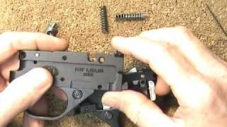 KIDD Two stage Trigger adjustments (L.O.P., cant, hammer spring)