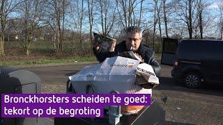 Gemeente heeft gigantische financiële strop, omdat bewoners zo goed afval scheiden