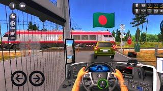 Bus Simulator Ultimate GAMEPLAY! Bangladesh  Comilla to Dhaka. POV. Zuuks Games. Mercedes 