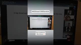 AES Free Weekend Workshop- Maths reasoning and logical thinking  #teacher_ayeshashaik #aes