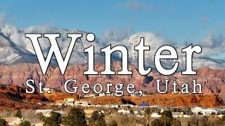 Winter in St. George, Utah