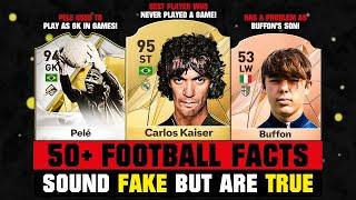 FOOTBALL FACTS That Sound FAKE But Are Actually TRUE! 