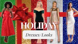 Holiday Dresses for EVERY body type | Shopping Guide | Holiday Guide | Winter Fashion | How to style