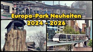 Die Zukunft des Europa-Park: Neuheiten von 2024 bis 2026