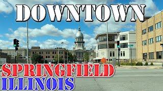 Springfield - Illinois - 4K Downtown Drive