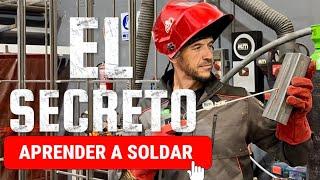 La forma más fácil de APRENDER a SOLDAR con electrodo! ￼PRUÉBALO