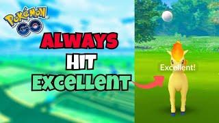 How to Hit Excellent Throws Every Time in Pokémon GO! *EasyTrick